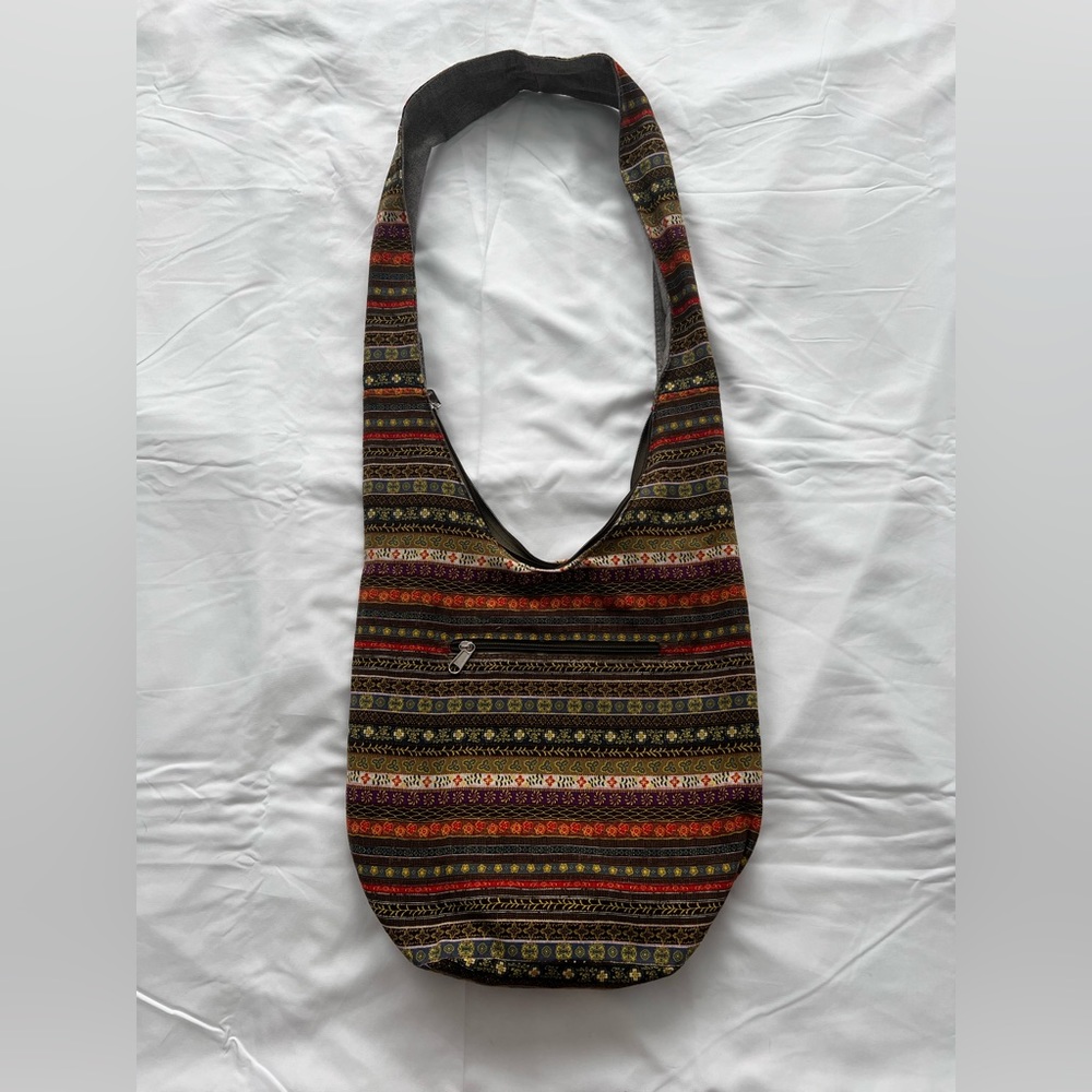 Boho Patterned Crossbody Bag